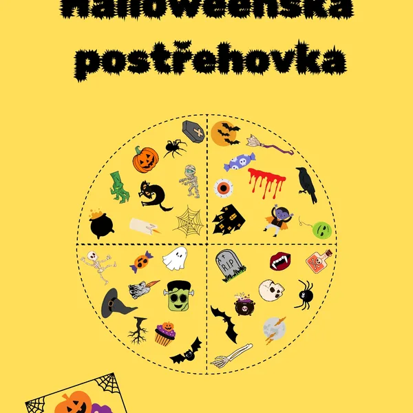 Halloweenská postřehovka  1