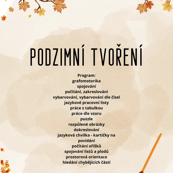 Podzimní tvoření 1