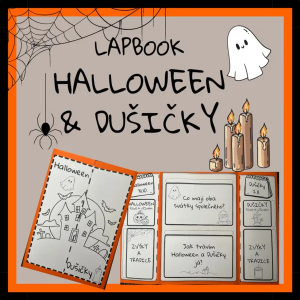 Lapbook - Halloween & Dušičky 1