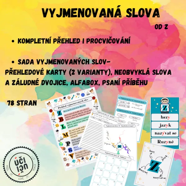 Vyjmenovaná slova- vesmír 1