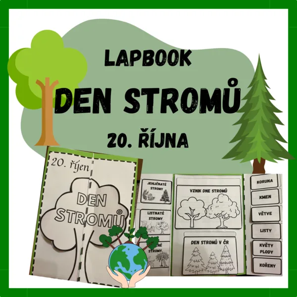 Den stromů - lapbook 1