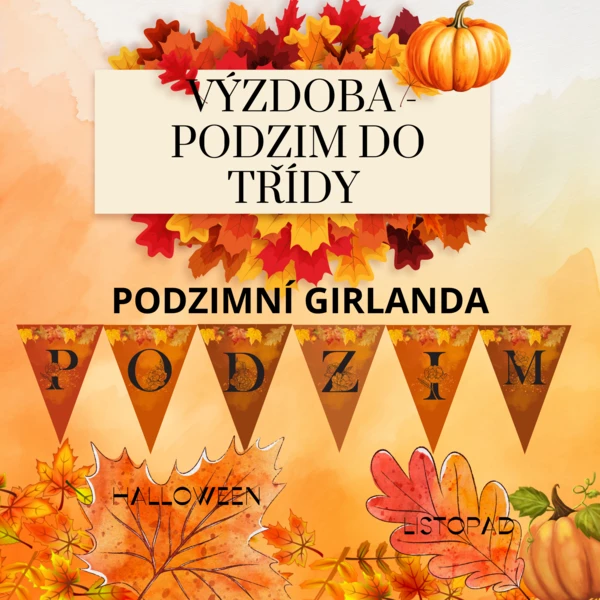 Výzdoba - podzim do třídy 1