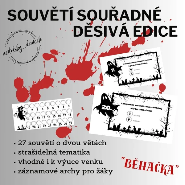 Souvětí souřadné - děsivá edice 1