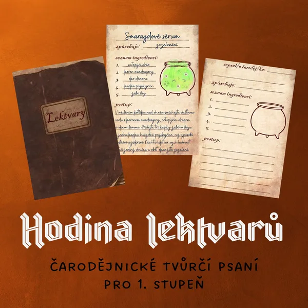 HODINA LEKTVARŮ - tvůrčí psaní v halloweenském duchu 1