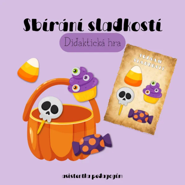 Sbírání sladkostí - didaktická hra 1