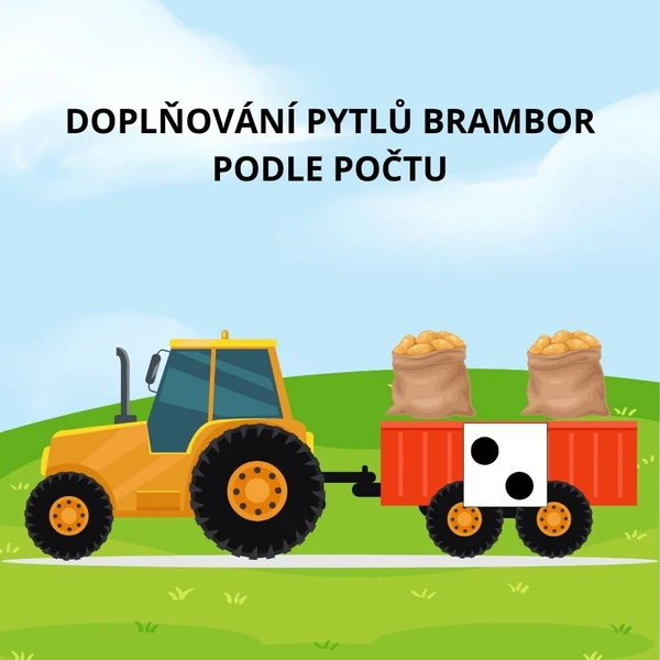Počítání pytlů brambor 1