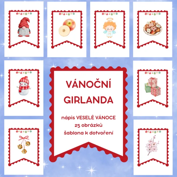 Vánoční girlanda 1