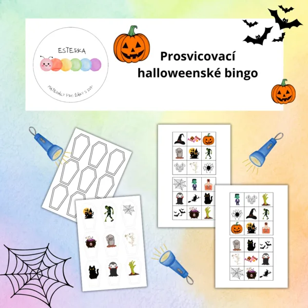 Halloweenské Prosvicovací bingo 1