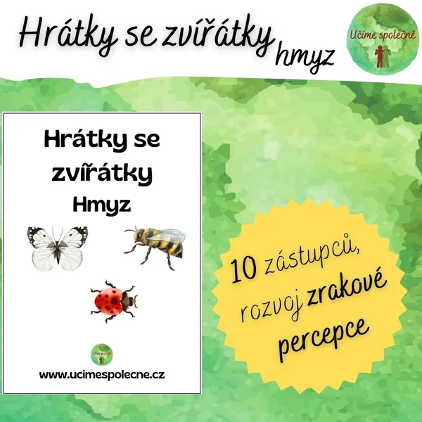 Hrátky se zvířátky - hmyz  1