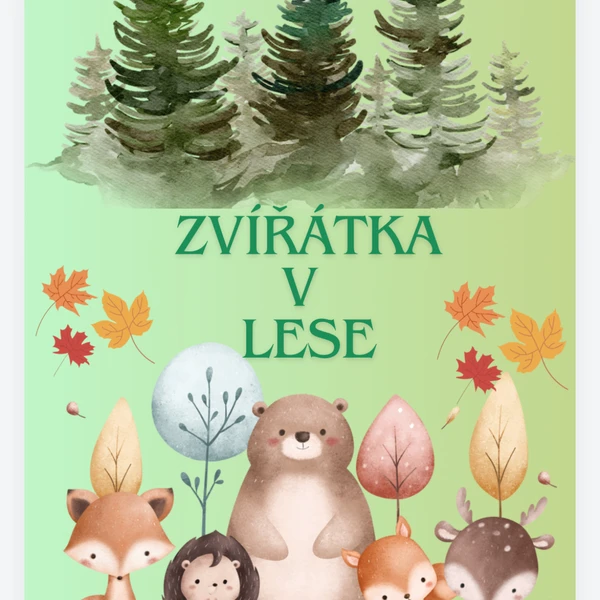 Zvířátka v lese 1