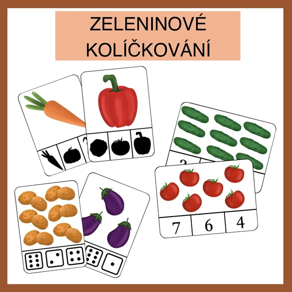 Zeleninové kolíčkování 1