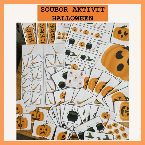 Soubor aktivit Halloween 1