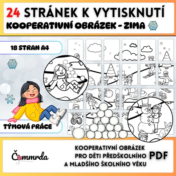 Kooperativní obraz - zima 1