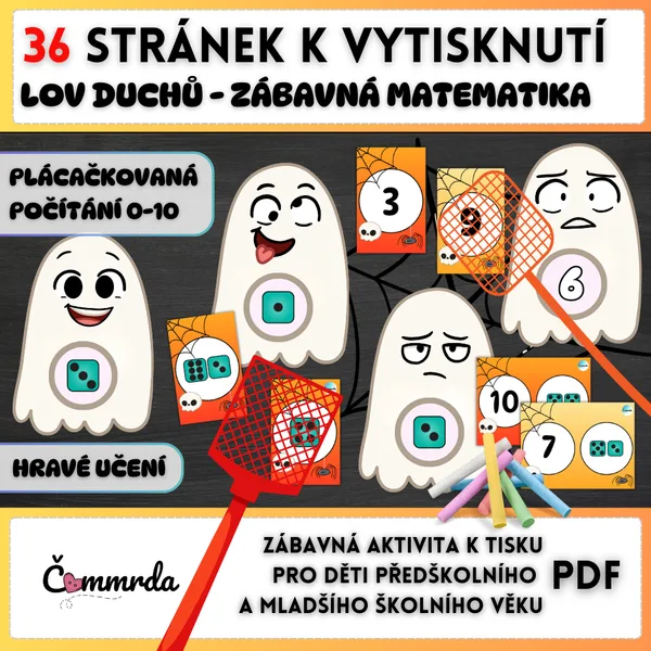Lov duchů - zábavná matematika 1