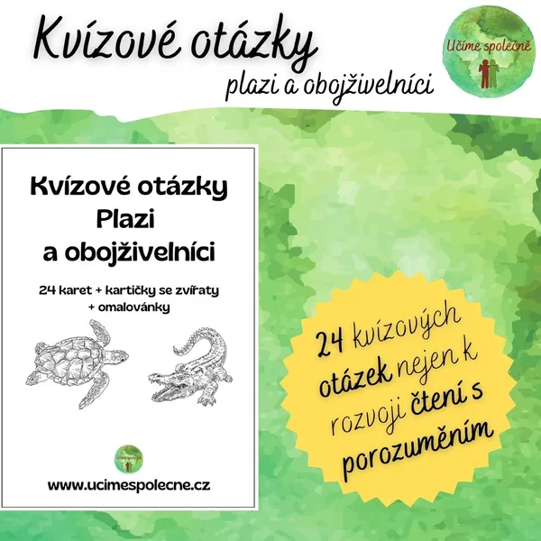 Kvízové otázky - plazi a obojživelníci  1