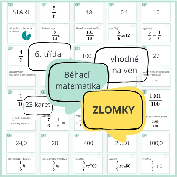 Ma - zlomky - běhačka 1