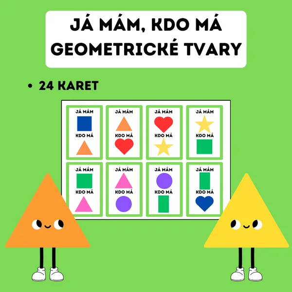 Já mám, kdo má - geometrické tvary 1