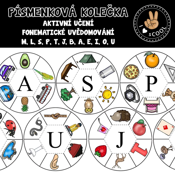 Písmenková kolečka 1