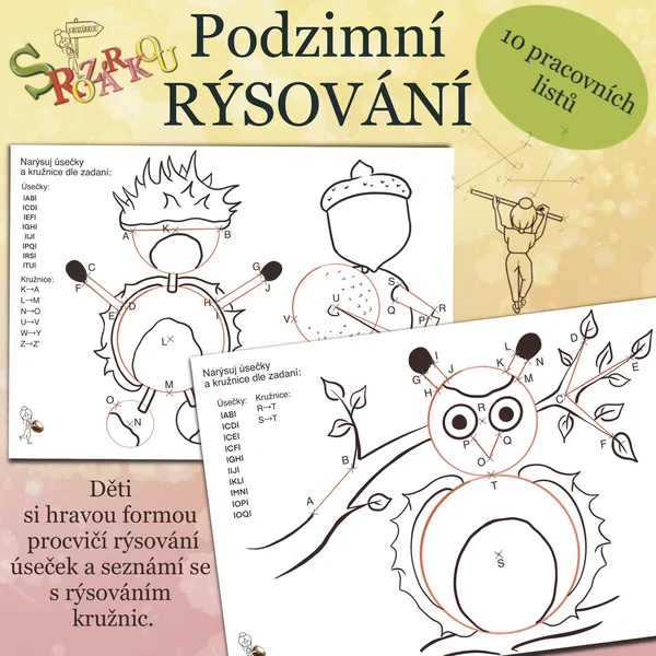 Podzimní rýsování S Rozárkou 1