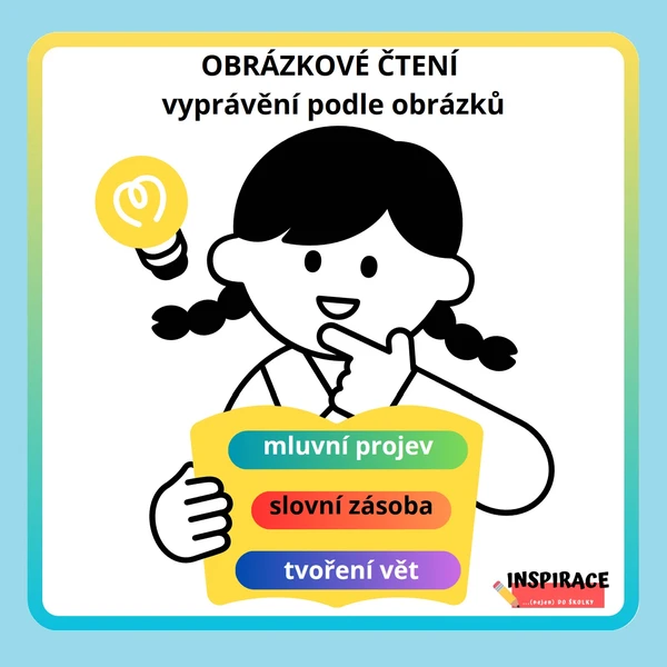 Obrázkové čtení - vyprávění podle obrázků 1