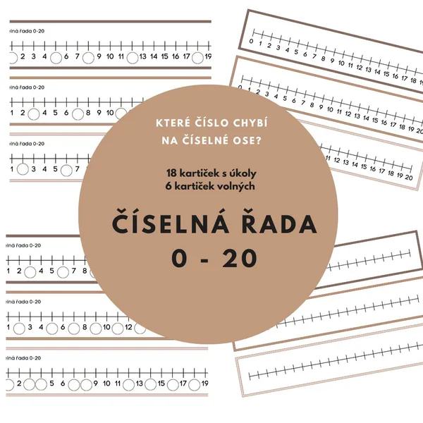 Číselná řada 0 - 20 1