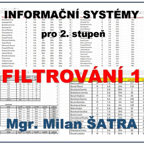 INFORMAČNÍ SYSTÉMY 2. stupeň - Filtrování 1 1