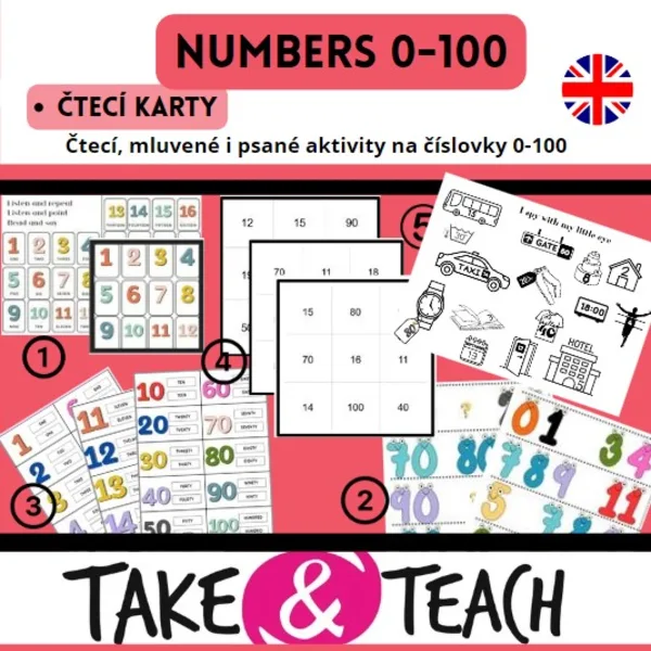 NUMBERS 0-100 1