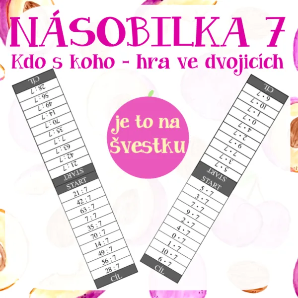 Kdo s koho - násobilka 7 1