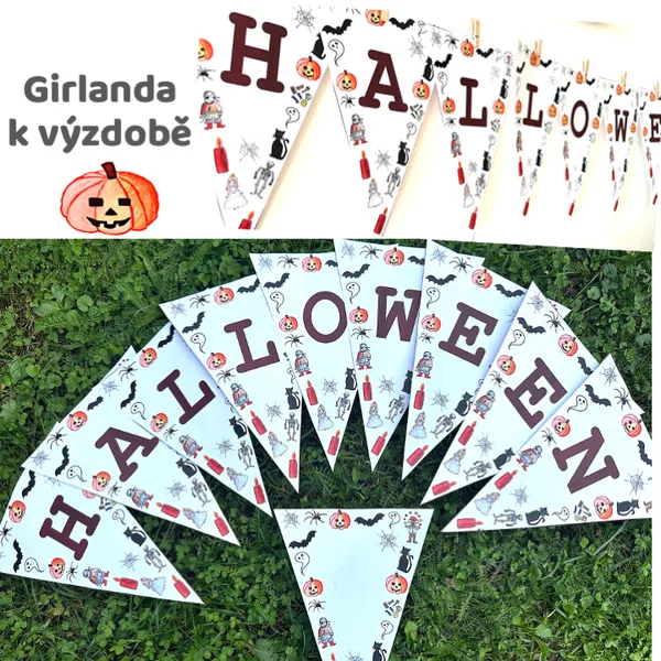 Girlanda - Halloween 1
