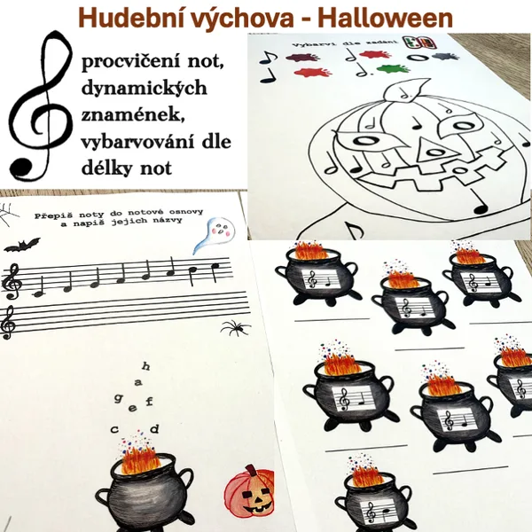 Hudební výchova - Halloween 1