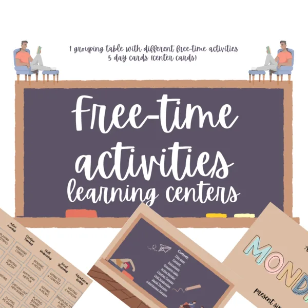 Free-time activities LEARNING CENTERS 1