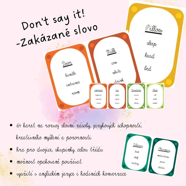 Don't say it! - Zakázané slovo 1