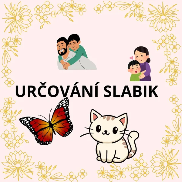 Určování slabik 1