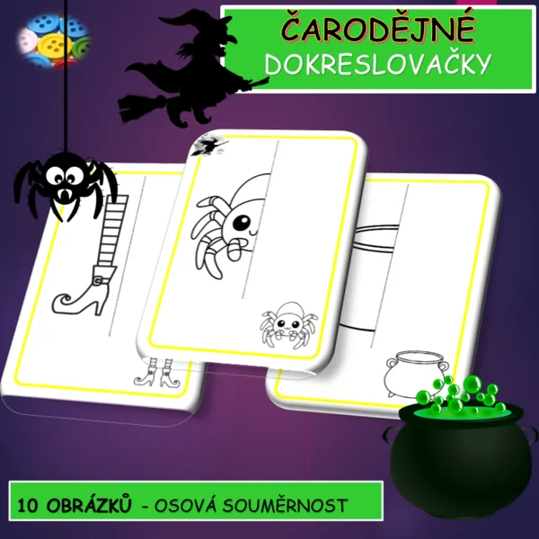 ČARODĚJNÉ DOKRESLOVAČKY 1