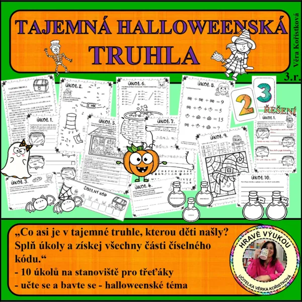 TAJEMNÁ HALLOWEENSKÁ TRUHLA – STANOVIŠTĚ 1