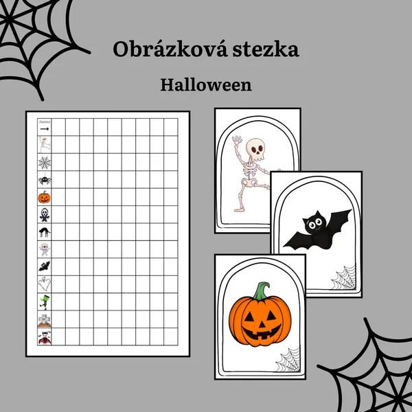 Obrázková stezka - Halloween 1