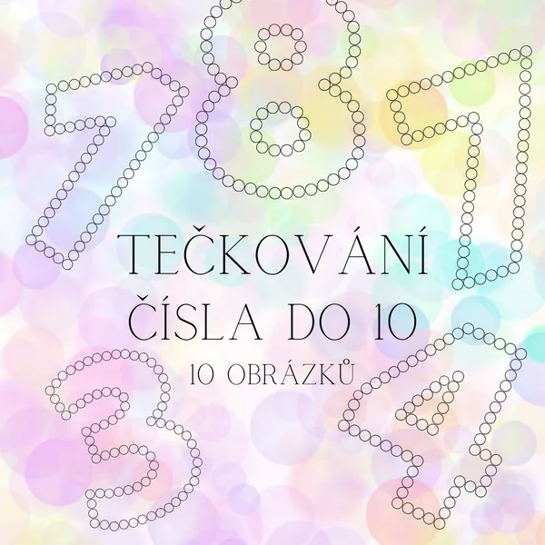 Tečkování - čísla do 10 1