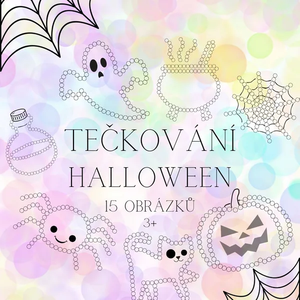 Tečkování - Halloween - 15 obrázků 1