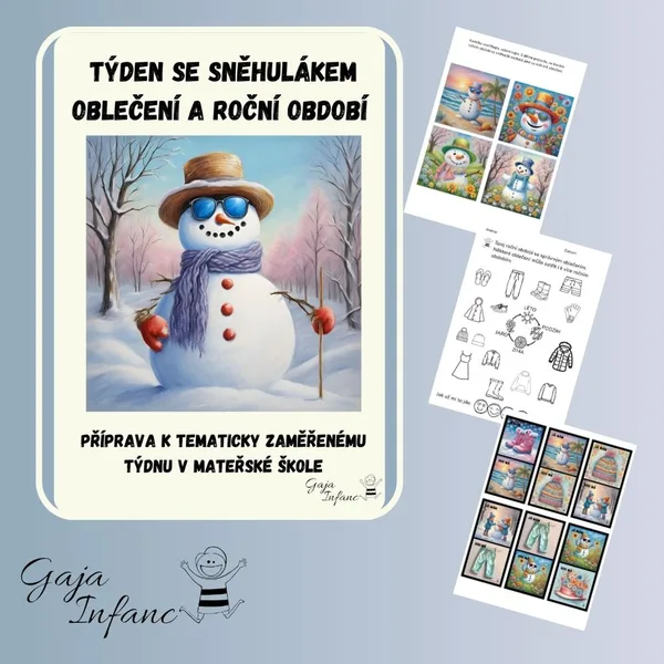 Týden se sněhulákem 1
