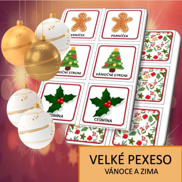 VELKÉ VÁNOČNÍ PEXESO 1