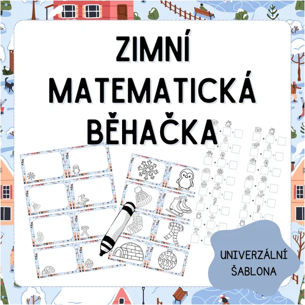 Zimní matematická běhačka 1