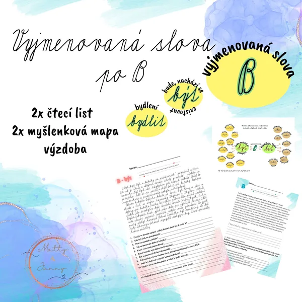 Vyjmenovaná slova po B 1