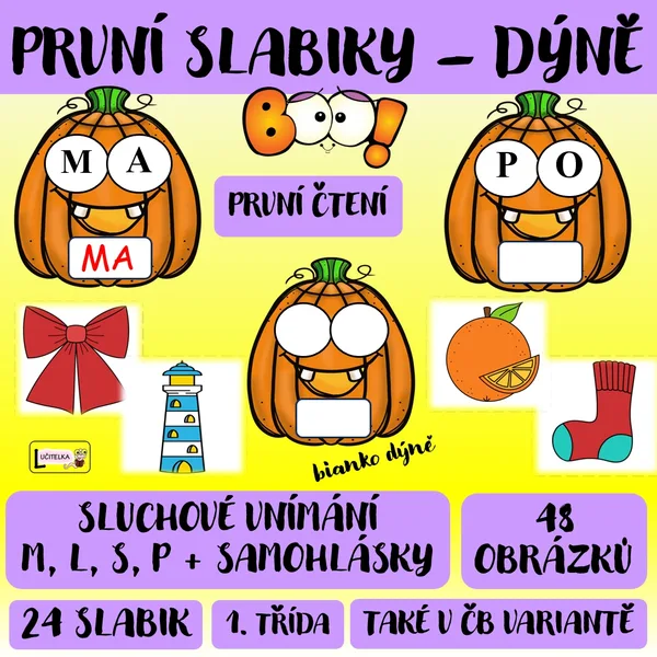 První slabiky - Halloween 1