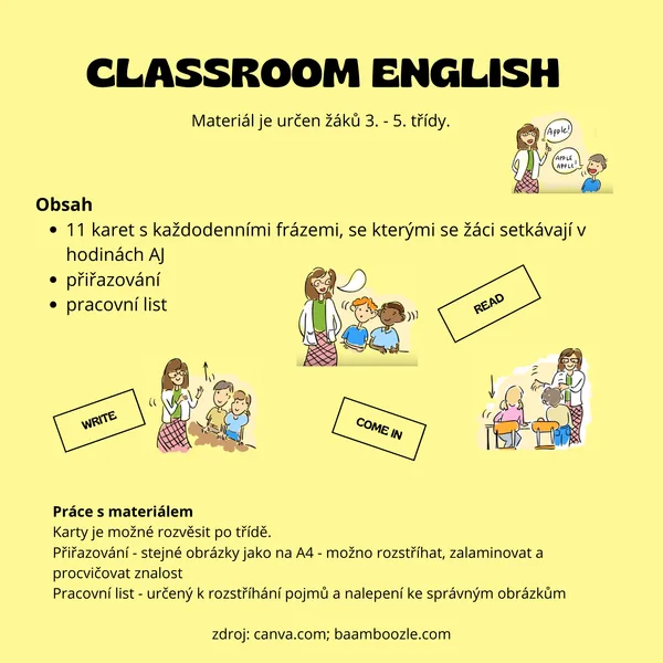 Classroom English 1