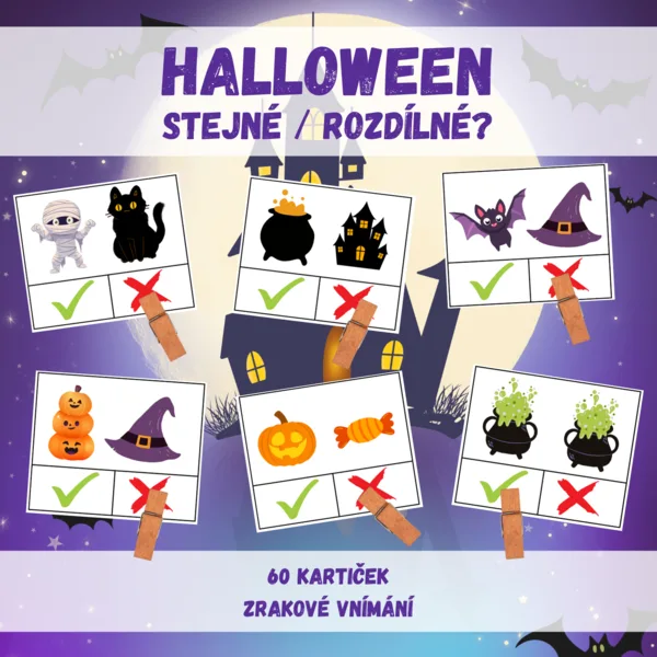 HALLOWEEN - stejné / rozdílné? 1
