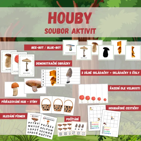 HOUBY - soubor aktivit 1