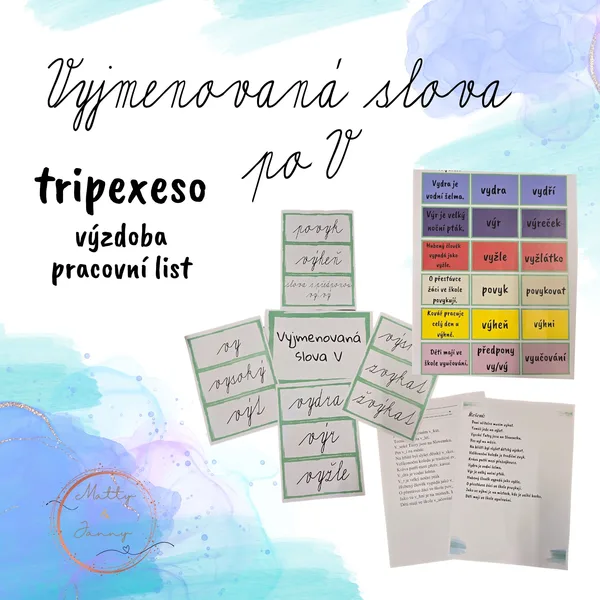 Tripexeso - vyjmenovaná slova po V 1