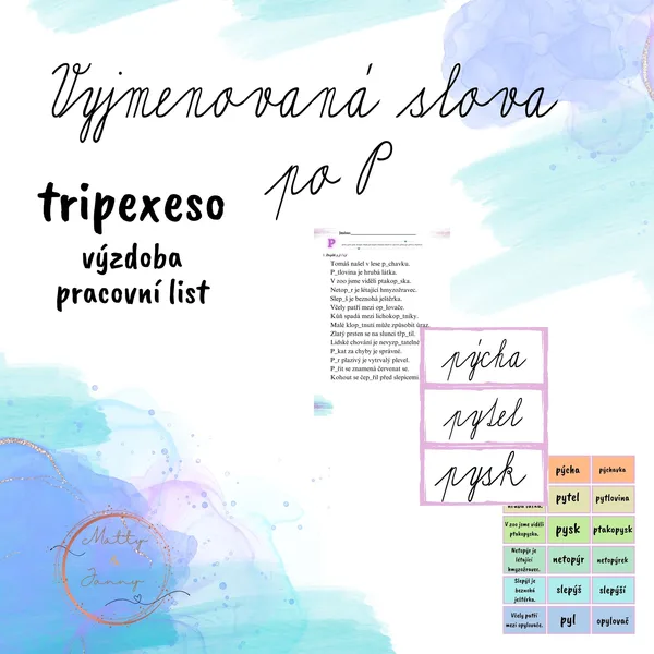 Tripexeso - vyjmenovaná slova po P 1