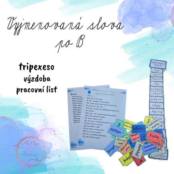 Tripexeso - vyjmenovaná slova po B 1