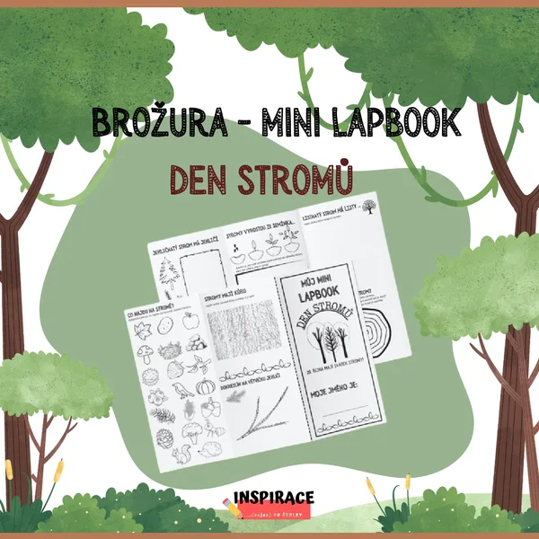 MINI lapbook - Den stromů 1
